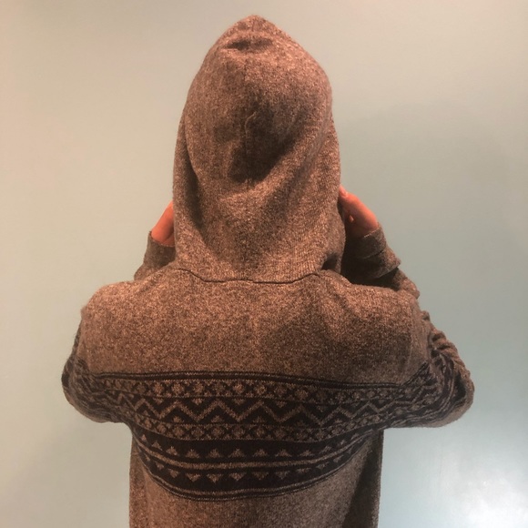 Wool pull over hoodie - Picture 2 of 3